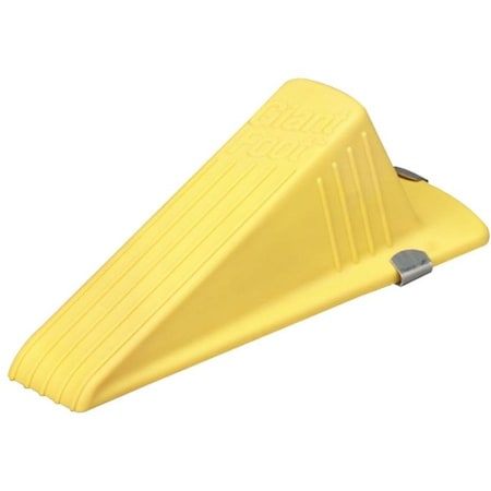 Giant Foot Doorstop, w/Magnetic Attachment, 3-1/2"x6-3/4"x2", Yellow MAS00967